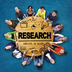 Sticker - Research Exploration Facts Feedback Report Concept