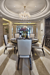 luxury dinning room interior