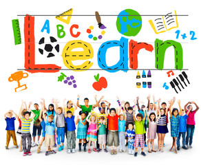 Wall Mural - Learn Learning Study Knowledge School Child Concept