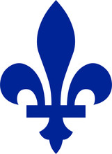 The Fleur-de-lis Of Quebec