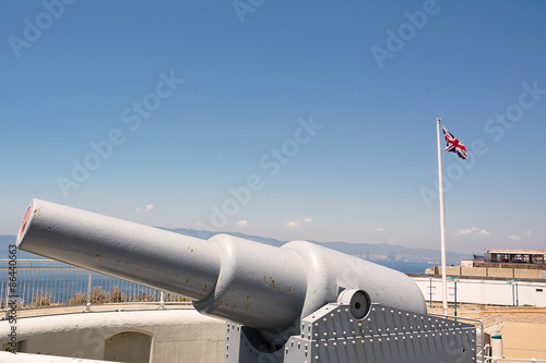 Fotografía Cannon en Punta de Europa (Reino Unido)