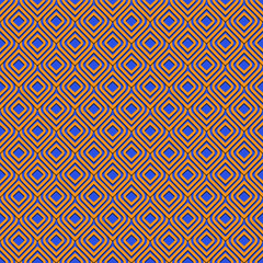 Wall Mural - retro geometric seamless pattern