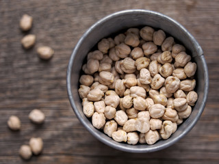 Sticker - rustic dried chickpea garbanzo bean