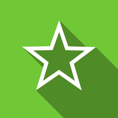 Aufkleber - star flat icon