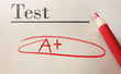 red circle test