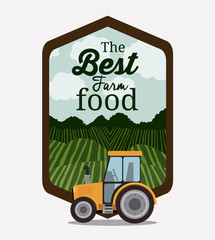 Sticker - Farm food design