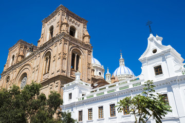 New cathedral of Cuenca, Ecuador