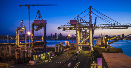 Port of Durban, South Africa. 