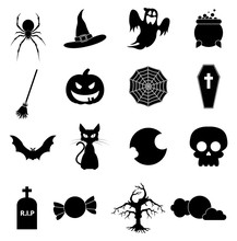 Halloween Icons Set