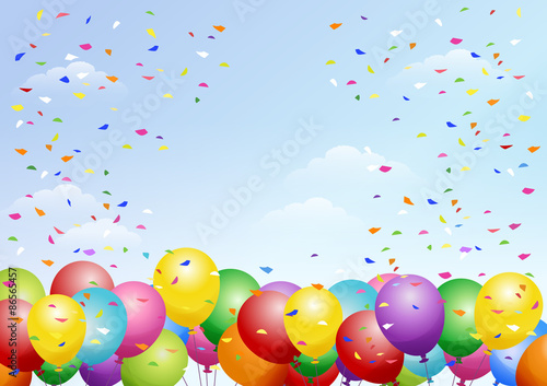 風船 背景 お祭りやお祝い パーティ等の背景素材 サイズ Festival Background With Colorful Balloons And Scattered Confetti Celebration About Sized Art Board Stock Vector Adobe Stock 風船 背景 お祭りやお祝い パーティ等の背景素材 サイズ Festival Background With Colorful Balloons And Scattered Confetti Celebration About Sized Art Board Stock Vector Adobe Stock