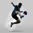 Soccer jumping touch ball 02