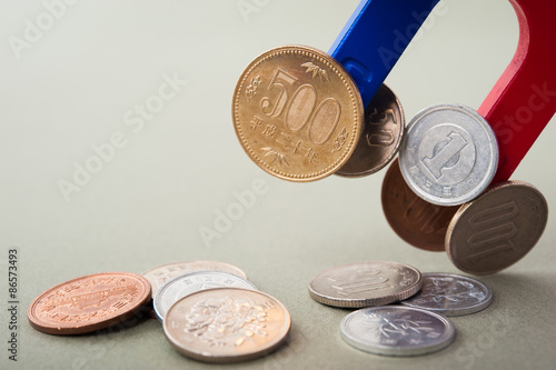 磁石で科学実験 その2 外国のお金はくっつくのか 大工の休み時間