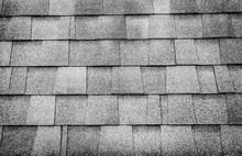Black And White Photo,close Up Roof Tile Texture Background