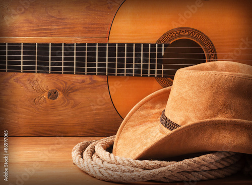 Dekoracja na wymiar  amerykanska-muzyka-country
