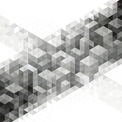 Aufkleber - Abstract modern geometric urban design background. 