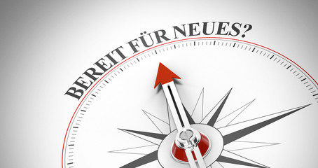 Sticker - Bereit für Neues?