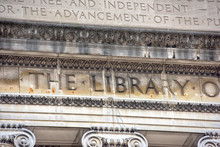 Columbia University Library In New York