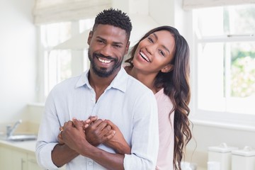 happy couple spending time together