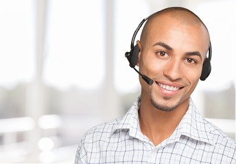 Headset, Service, Customer.