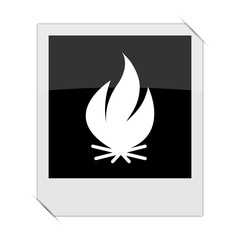 Wall Mural - Fire icon