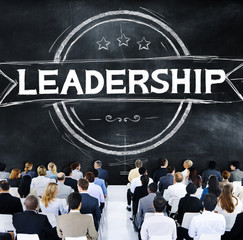 Wall Mural - Leadership Leader Authoritarian Management Trainer Concept