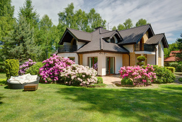 Beautiful village house with garden