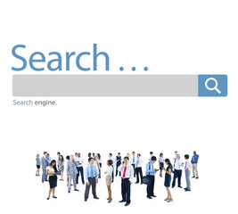 Poster - Search Browse Find Internet Search Engine Concept