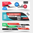 © darkovujic - Collection of Sale Discount Styled Banners