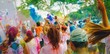 © yoccco - It's fantastic! colorful festival -color run