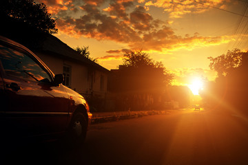 Wall Mural - car