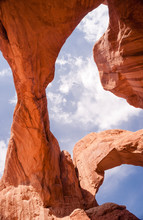 Dramatic Landscape Rock Formations Utah National Park