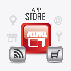 App store digital design.