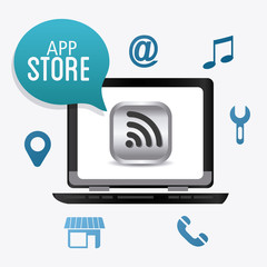 App store digital design.