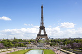 Fototapeta Boho - eiffel tower in Paris, France