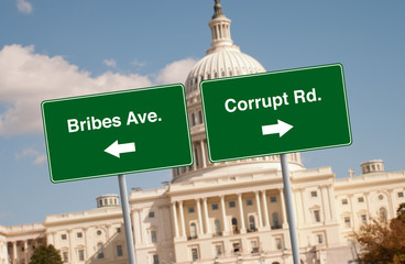 Street signs in Washington D.C.