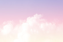 Pastel Blue Sky Background