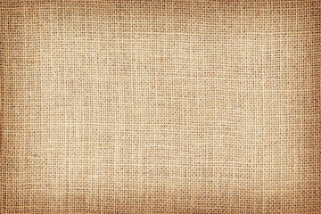 Wall Mural - Natural sackcloth textured for background