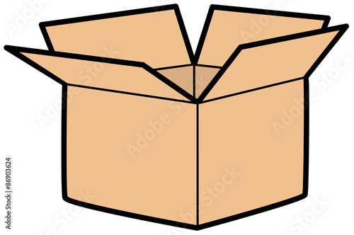 ダンボール箱 Adobe Stock でこのストックイラストを購入して 類似のイラストをさらに検索 Adobe Stock