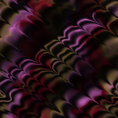 Wall Mural - fractal modern art seamless generated texture