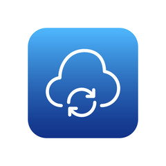 Sticker - Cloud Sync