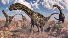 Argentinosaurus Dinosaurs - 3D Render
