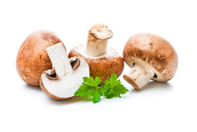 Fresh Champignon Mushrooms