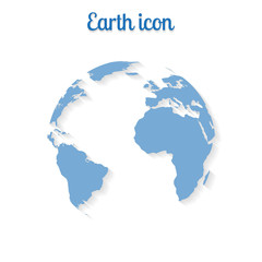 Wall Mural - Earth icon