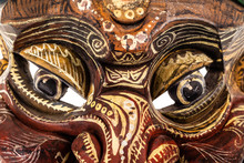 Japanese Traditional Mask Eyes