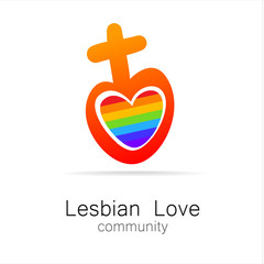 Wall Mural - lesbian love