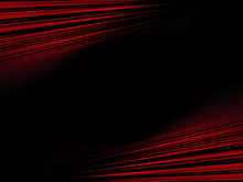 Abstract Red Lines On Black Background