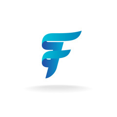 Letter F logo