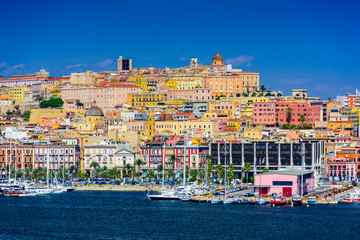 Wall Mural - Cagliari Cityscape