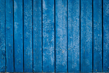 Poster - old background with blue paint