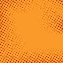 Bright Halftone Comic Book Style Background